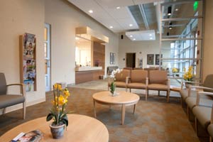 Reception and waiting area at Gastroenterology Specialists of DeKalb in Decatur, GA Reception and waiting area at Gastroenterology Specialists of DeKalb in Decatur, GA